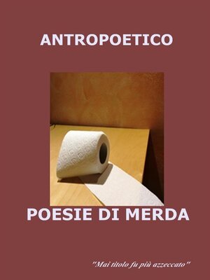 cover image of Poesie di merda